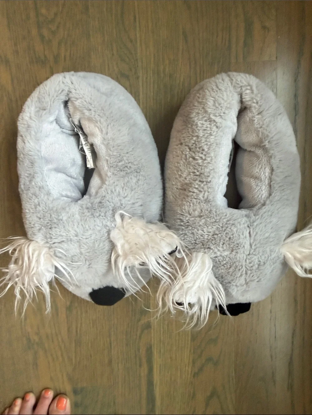 H&M Light Grey Kids' Dog Slipper Shoes